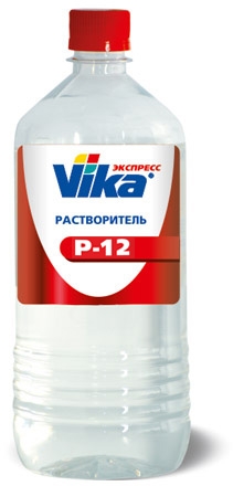 Растворитель Vika Р-12 акриловый 1л 