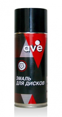 Эмаль для дисков AVE серебристая спрей 520мл  фото в интернет магазине Новакрас.ру
