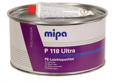 mipa шпатлевка p118 ultra pe