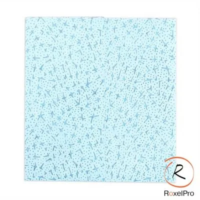 613232_Салфетка обезжиривающая RoxelPro MULTICLEAN II перфорированный рулон синяя 32х36см