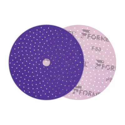 93812230080_Диск FORMEL CERAMIC PLUS 150мм 50 отв MULTIHOLES P80