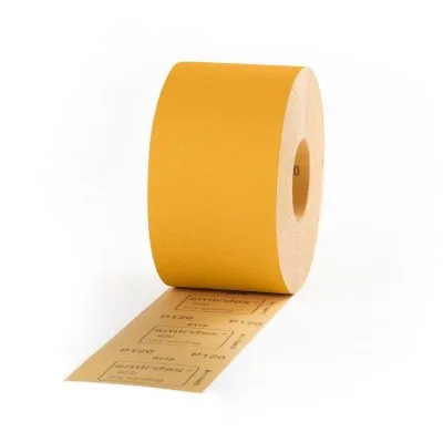 820120100_P100 Абразив.бумага в рул. SMIRDEX 820 Yellow 115мм 50м