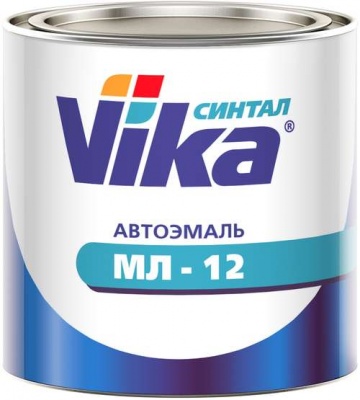 Эмаль Vika МЛ-12 Оранжевая 121 ТУ 2кг фото в интернет магазине Новакрас.ру